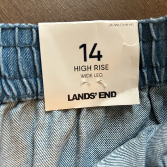 Lands End High Rise Wide Leg Jeans - Picture 4 of 8